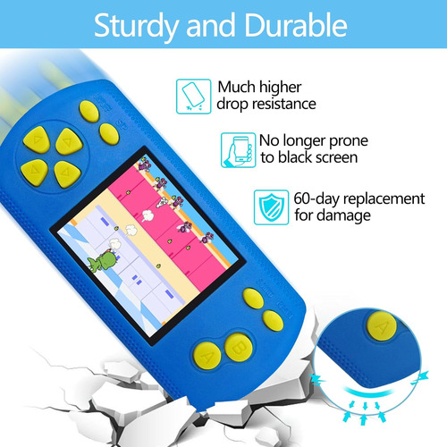 Consola De Juegos Portátil De 16 Bits Para Niños Y Adultos,