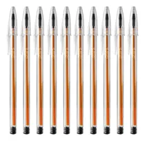 Comprar Kit 10 Canetas Esferográfica Cristal 0.8 Fine Plus Bic