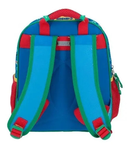 Kit Mochila Chenson Para Preescolar Super Mario Y Luigi Azul | Meses sin  intereses
