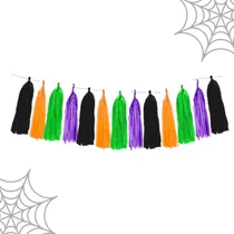 Comprar Guirnaldas De Papel Halloween Decoracion Dia De Muertos 16pz