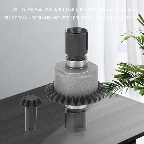 Kit Ensamblado Crystally-diff Gear Para Racing Savage De 1/8