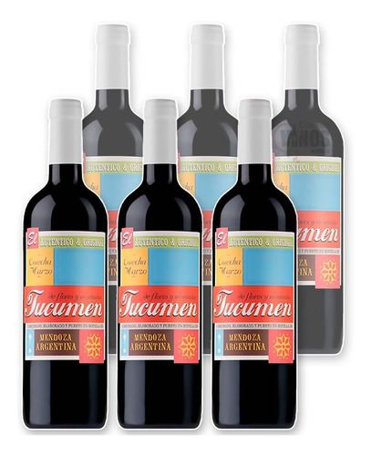 Vino Tucumen Joven Malbec Caja X6