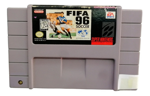 Jogo Fifa Soccer 96 Futebol Snes Super Nintendo - Original 