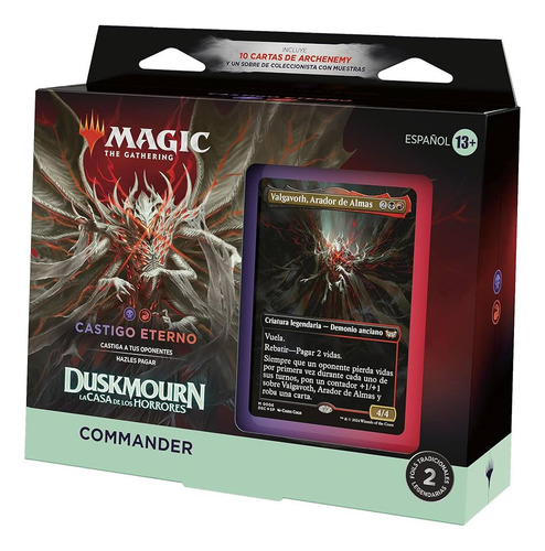 Magic Commander Deck Duskmourn Endless Punishment Español