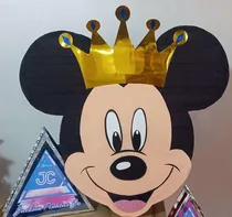 Comprar Letras 3d Cotillones Piñatas Chupeteras Topper Mickey Rey