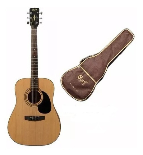 Guitarra Acústica Cort Ad810 Op Open Pore Con Funda Original