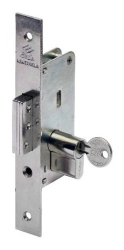 Imagen 5 de 10 de Cerradura De Embutir 84 Con 3 Llaves 25mm Cisa