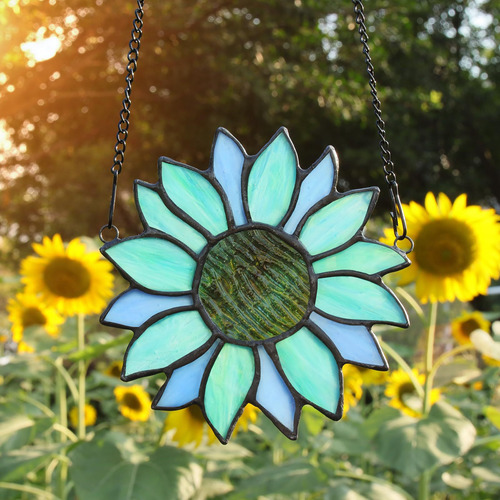 Carillón De Viento Con Forma De Girasol En Forma De N Para M