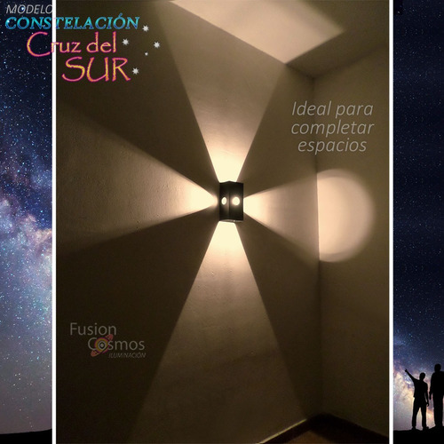 Imagen 7 de 10 de Luces Navidad Adorno Decoración Luz Efecto Cruz Fx Pack X9 Bar Resto Boliche Efecto 4 Rayos Navideño Hierro