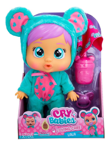 Cry Babies Cuidado Amoroso Muñeca Lala Llora Lagrimas 