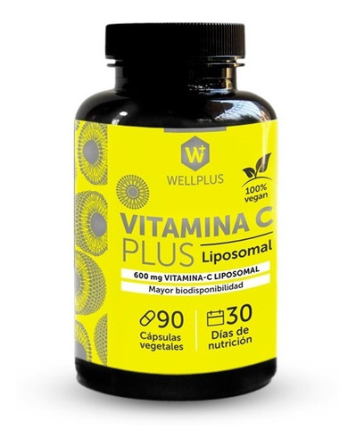 Wellplus Vitamina C Liposomal 90 Cápsulas