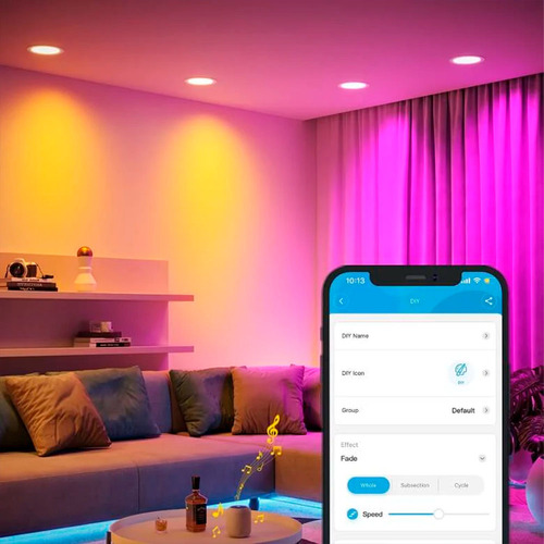 Set De 2x Luces Led Empotrables Rgbww Para Techo Govee