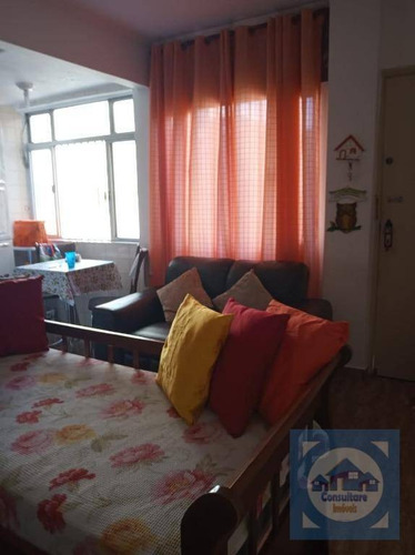 Imagem 3 de 20 de Apartamento Com 1 Dormitório À Venda, 54 M² Por R$ 180.000,00 - Centro - São Vicente/sp - Ap5094