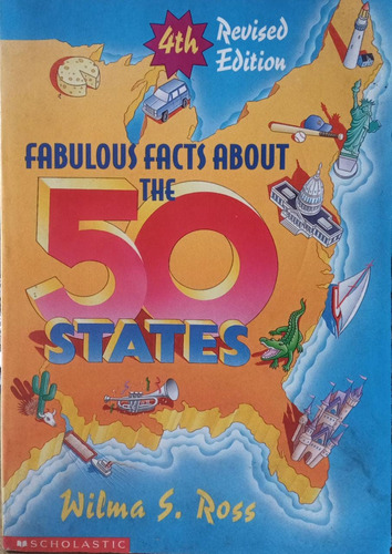 Livro Fabolous Facts About The 50 States - Wilma S. Ross [1997]