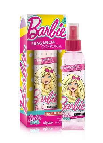 Perfume Body Splash Rosa Barbie 125ml