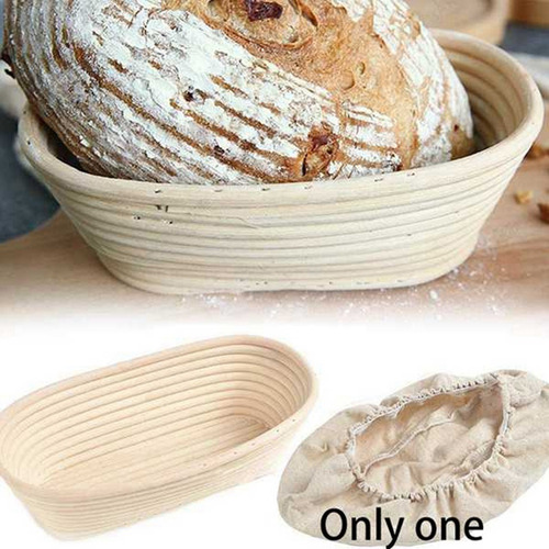 Cesta De Fermentación De Pan Tejida En Cristal Para Secar, A