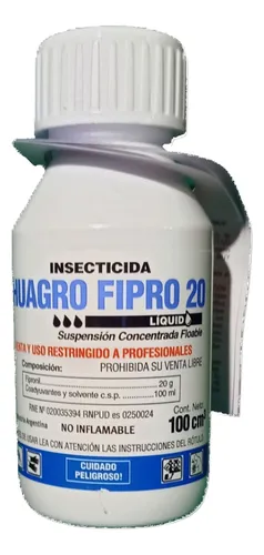 Insecticida Fipronil 20%  Env. X 100 Ml Simil Quorum