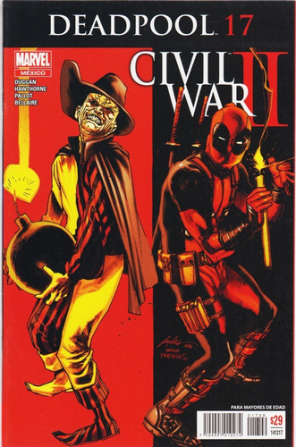 Comic Marvel  Deadpool # 17  El Mejort Comic Del Mundo