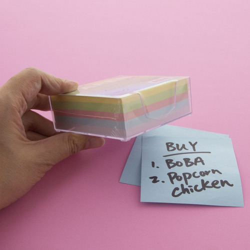 Cubo De Papel De Color, 300 Unidades, 3x3 Pulgadas Colores Surtidos (300 Hojas)