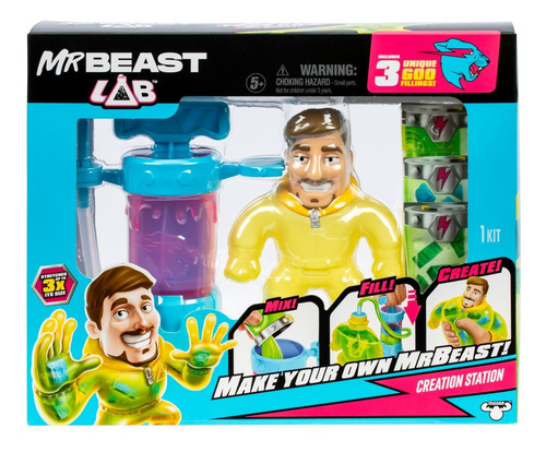 Mr Beast Lab Set Creador De Héroes