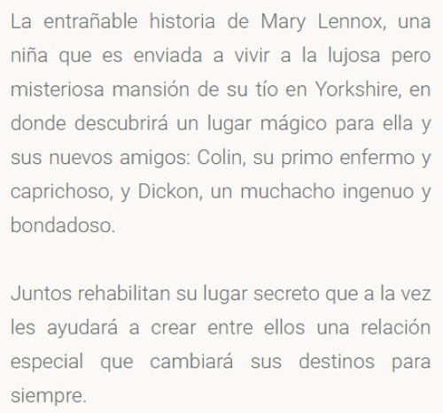 El Jardín Secreto - Frances Hodgson Burnett / Siruela +sorpr