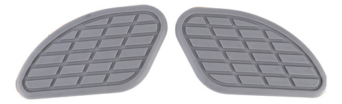 Par De Pegatinas Grises For Tanque De Motocicleta Con Almoh