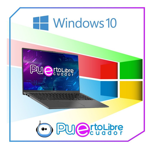 Turbo Asus Ryzen 7 = I7 + 8 Gb + 256gb Ssd + Huella + Touch