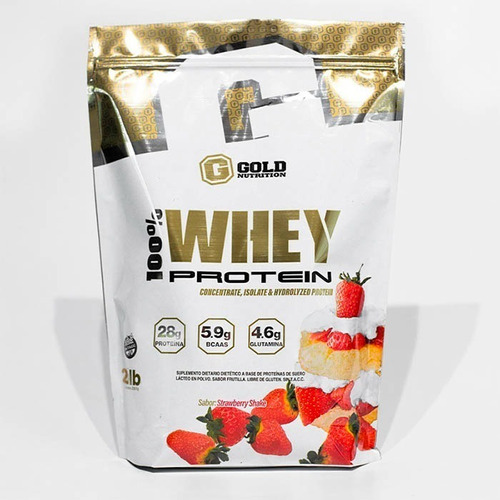 Combo 100% Whey Protein Sabores X 2 Unidades Gold Nutrition