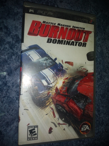 Psp Playstation Portable Video Juego Burnout Dominator