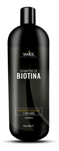 Shampoo De Biotina Anticaida Y Crecimiento Acelerado Vanide
