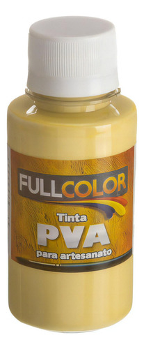 Tinta Frasco Fullcolor Pva 100 Ml Colors Cor Amarelo Gema