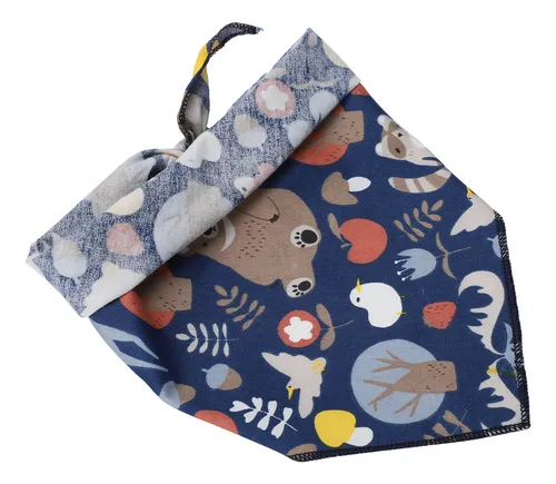 Babero Triangular Para Mascotas, 4 Piezas, Estilo Estampado,
