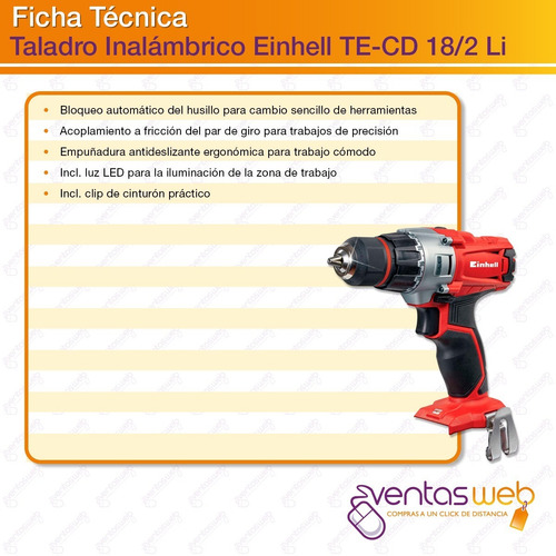 Imagen 7 de 10 de Taladro Atornillador Inalambrico + Amoladora + 2 Baterias