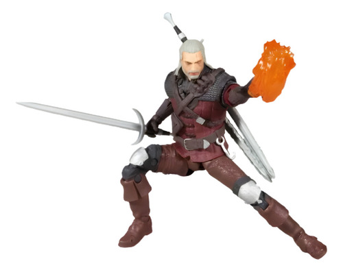 Geralt Of Rivia Wolf Amor Witcher Wild Hunt Mcfarlane Nuevo