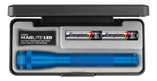 Maglite Linterna Led 2aa Azul En Estuche