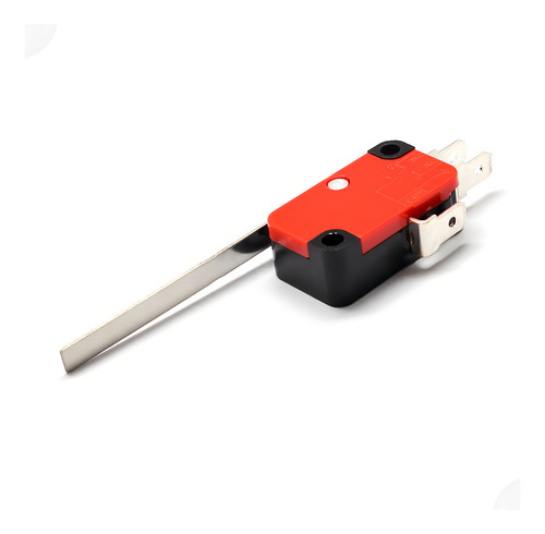 Kit C/5 Chave Fim De Curso Microswitch Para Porta Forno Cor Preto