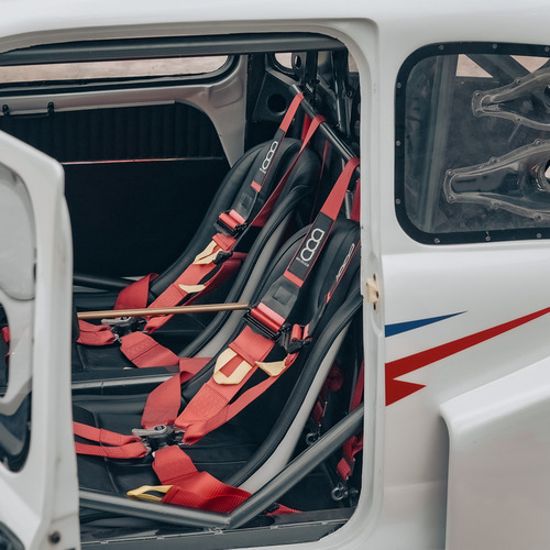 Butacas Collino Roadster Tapizadas En Cuero Baquet Cobra X 2
