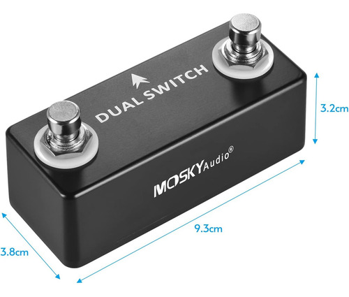 Pedal De Interruptor Pie Dual Con Dos Interruptores Pie