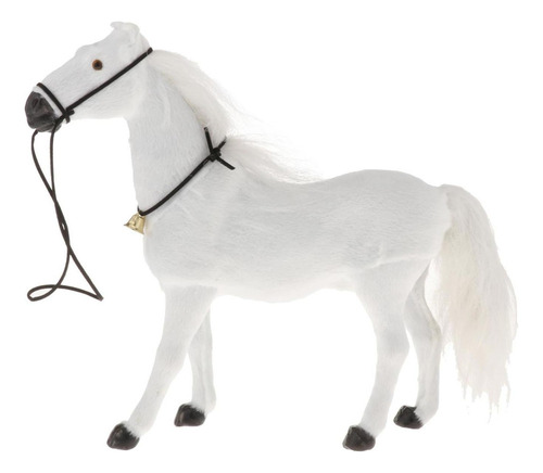 Caballo Juguetes Niñas Figuritas Niños Figura Blanco Zz