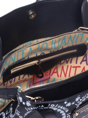 Cartera Juanita Jo Mandalas 10828 Negro