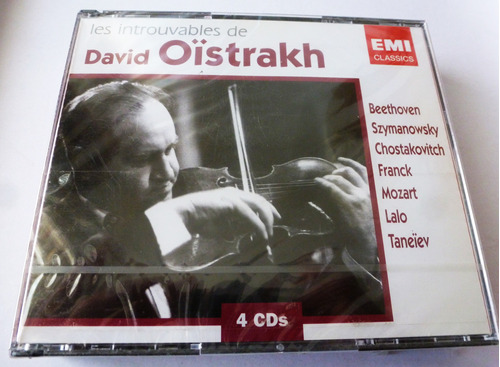 Cd David Oistrakh Violin Les Introuvables 34 Cds Emi  (nu)