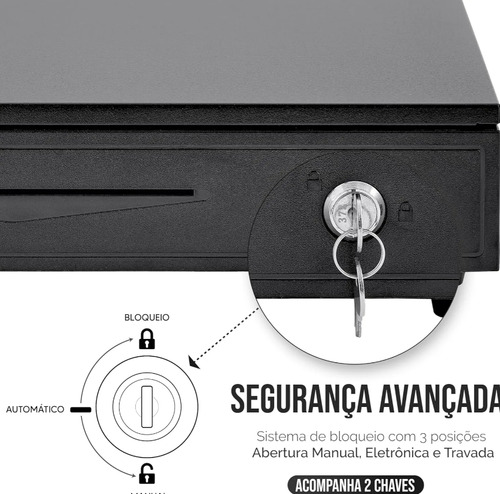 Caixa Registradora De Dinheiro Comercio Automática E Manual