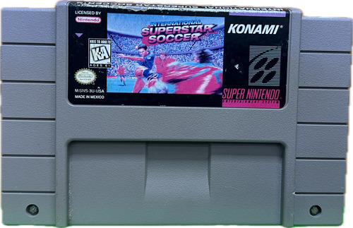 Superstar Soccer Internacional Snes Super Nintendo (Reacondicionado)