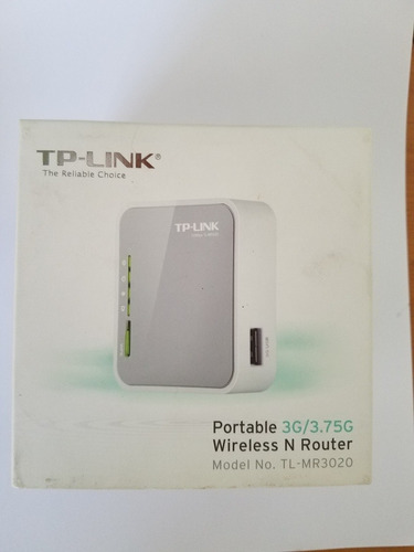 Router Portatil Tp-link Modelo Tl-mr3020