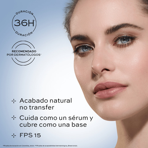 Pack Base De Maquillaje Solutions Pro Hialuron De Lbel Capuccino