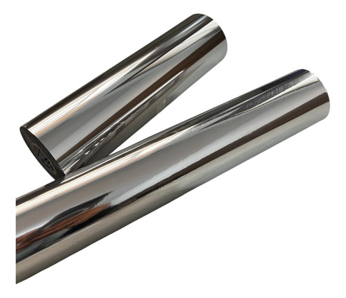 Foil Hot Stamping E Quill - Cores 32 Cm X 61 Metros- Prata