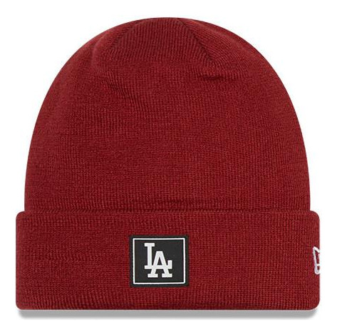 Knit Beanie Los Angeles Dodgers New Era Color: Rojo