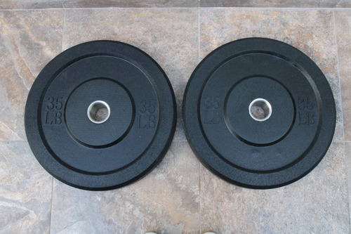 Par Bumper De Caucho 35 Lbs
