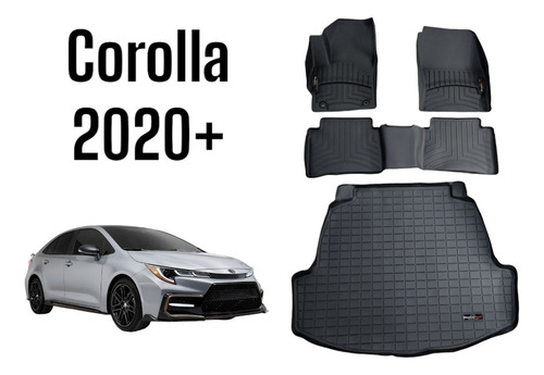 Alfombras Weathertech Toyota Corolla 2020 Al 2024