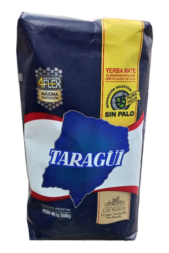 Yerba Mate Taragui Azul 500g 